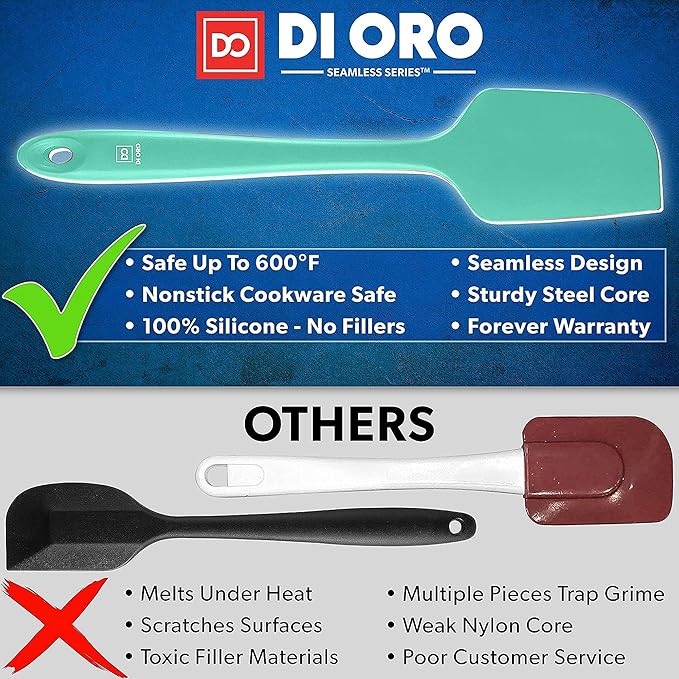DI ORO Silicone Spatula Set - Image 2