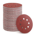 150pcs 150 Grit Sanding Discs, 5-Inch 8-Hole Sandpaper, by YEHBS