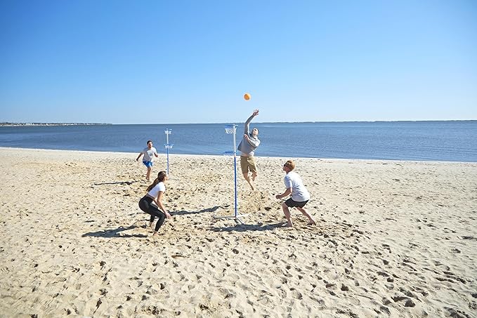 7 FT - World’s First Sports Game to Mash Volleyball & Basketball - Setup in - Image 3