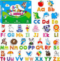 78 Magnetic Alphabet, 26 Uppercase, 26 Lowercase Letters & 26 Object Patterns by SpriteGru