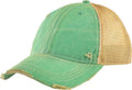 Vintage Distressed Baseball Cap – Unstructured Fit Adjustable Snapback Hat for Men & Women