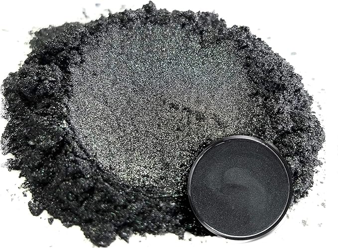 Eye Candy Pigments Premium Black Mica Powder - Image 6