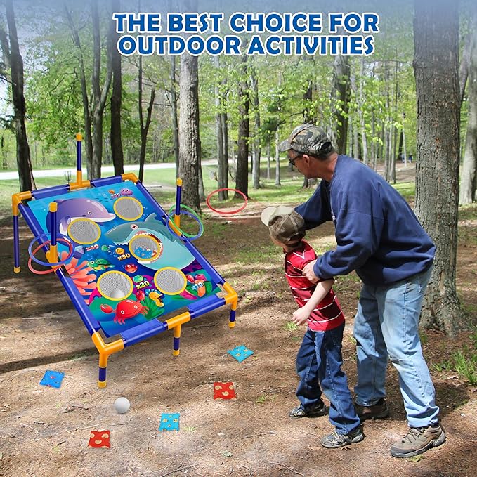 Animal Bean Bag Toss Game Toy Outdoor Toss Game, Family Party Party Supplies - Image 5
