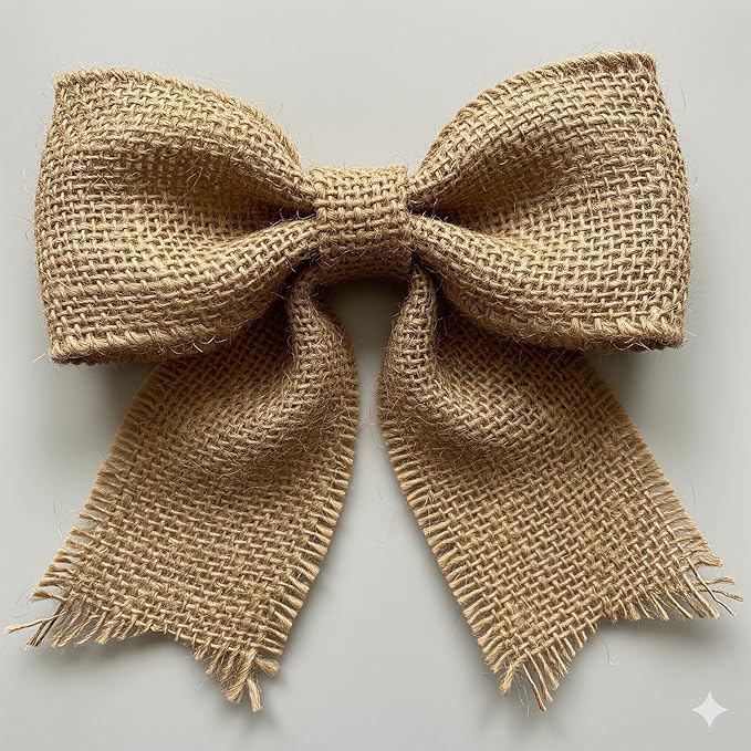 3 Pack - 90 feet Burlap Ribbon 5" x 10 Yards Natural Jute 5 Inch 30ft roll - Image 7