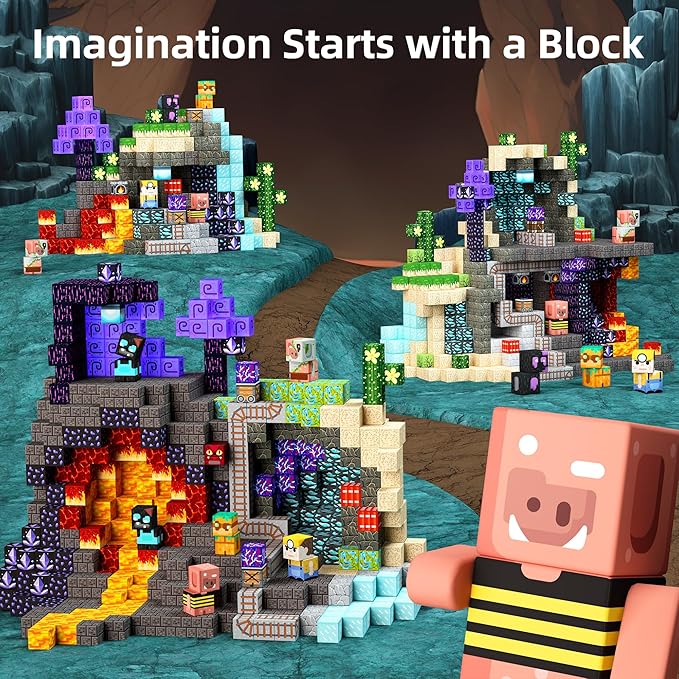 idoot 150PCS Magnetic Blocks Building Toys - Image 3