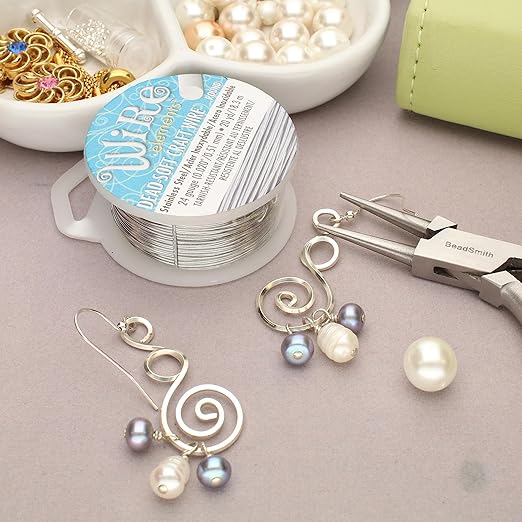 The Beadsmith Wire Elements Craft Wire – Tarnish Resistant, Soft Temper - Image 4