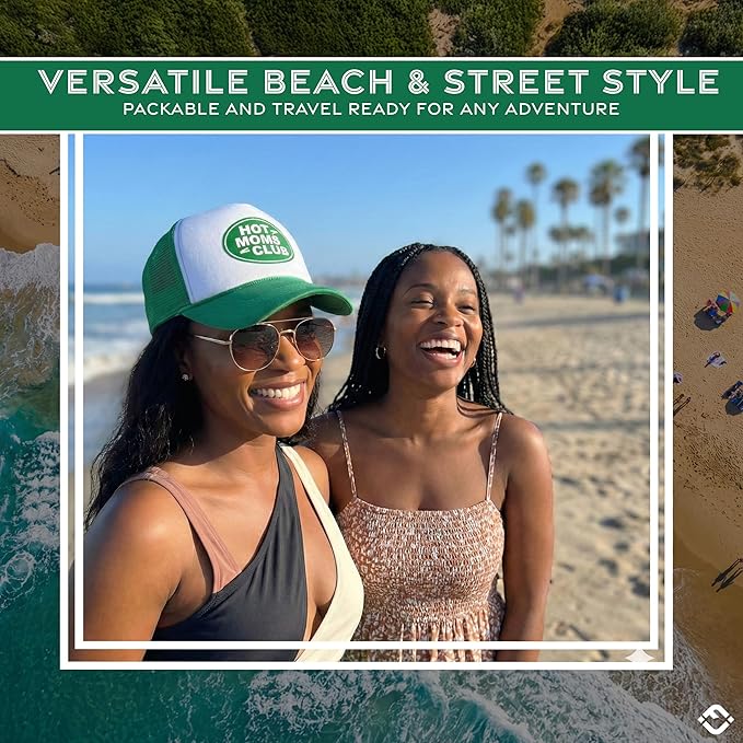 Funky Junque Premium Mesh Snapback Trucker Hat - Stylish Comfort for All - Patriotic, Humor & More