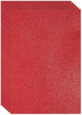 PATIKIL 2mm Thick Non Adhesive Glitter Foam Sheet 16x24inch Dark Red, EVA Shiny by PATIKIL