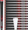 Geoleap Golf Grips Set of 13- Soft Reduce Taper Design Provides High Traction and Performance,13 Golf Club Grips with 15 Tapes or with All Repair Kits for Choice.