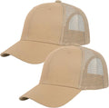Falari Trucker Hat Baseball Cap Structured Plain Design 6 Panel, Adjustable Size