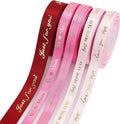 MEEDEE Pink Ribbon for Gift Wrapping Thank You Just for You Ribbon Mothers Day by MEEDEE