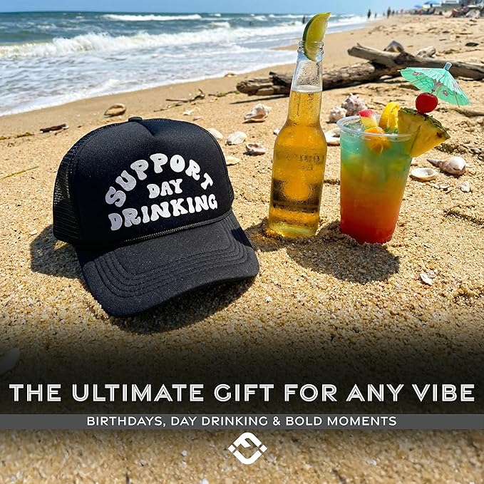 Funky Junque Premium Mesh Snapback Trucker Hat - Stylish Comfort for All - Patriotic, Humor & More