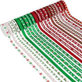 MEEDEE 3/8 inch 100 Yards Assorted Christmas Ribbon by MEEDEE