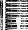 Geoleap Golf Grips Set of 13- Grips with Tapes and Grips with All Repair Kits for Choice,Hybrid Golf Club Grips All Weather Contral, High Feedback & Traction Golf Grips for Men and Women.