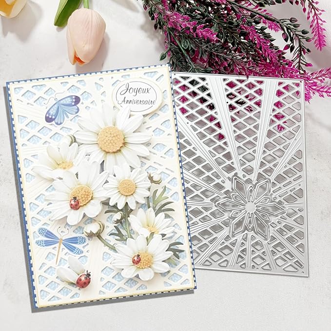 Lapoo Geometric Cutting Die for Scrapbooking by LAPOO