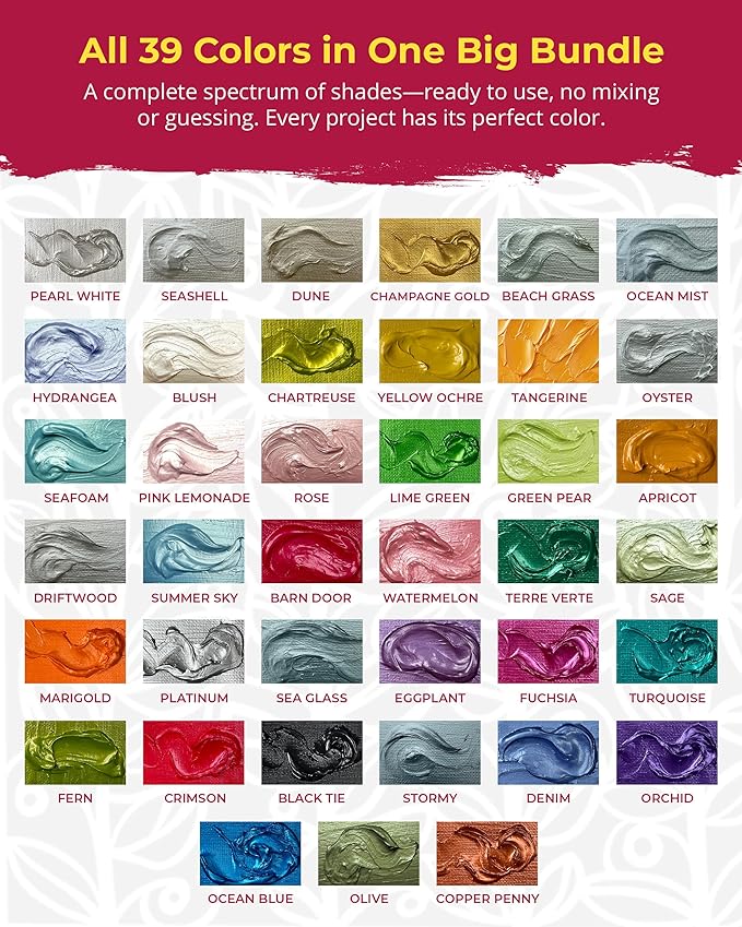 The Crafter's Workshop Stencil Butter — Boutique Texture Paste Gift Set - Image 2