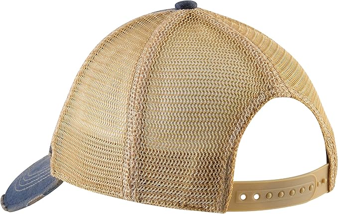 Vintage Distressed Baseball Cap – Unstructured Fit Adjustable Snapback Hat for Men & Women