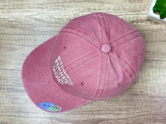 Adjustable Embroidery Baseball Hat for Men Women