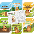 JAPBOR Groundhog Activity Coloring Book by JAPBOR