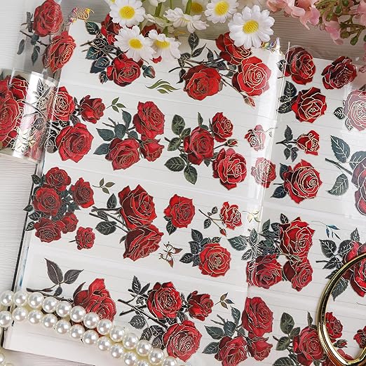 Rose Flower Scrapbook Supplies - Image 3