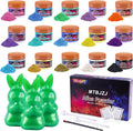 MTBJZJ Mica Powder for Resin, 15 Colors - 20g/Bottle of Epoxy Resin Color by MTBJZJ