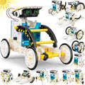 STEM 13-in-1 Solar Power Robots Creation Toy, Educational Experiment DIY by Bottleboom