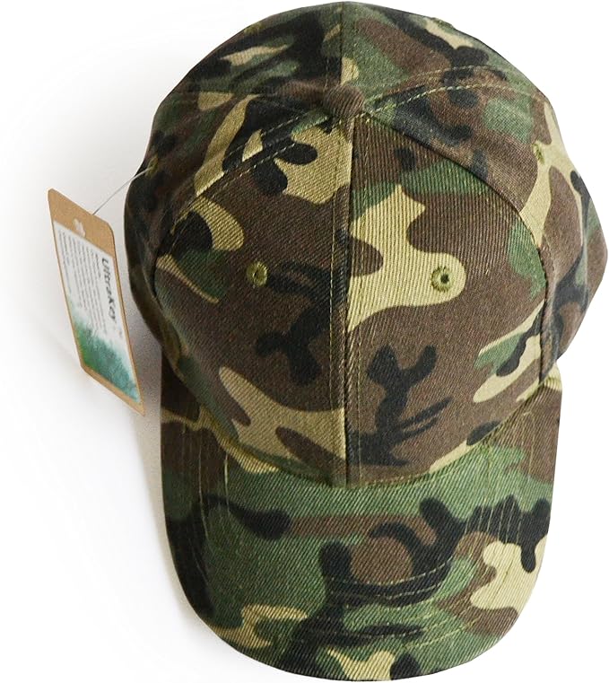 UltraKey Mens Womens Army Military Baseball Cap Camouflage Hats for Hunting Fishing Outdoor Activities