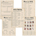 QUPT 50th Birthday Party Games, Born in 1975 Games Bundle, Birthday Party by QUPT