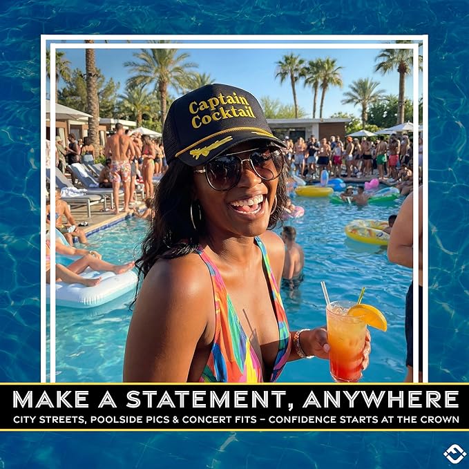 Funky Junque Premium Mesh Snapback Trucker Hat - Stylish Comfort for All - Patriotic, Humor & More