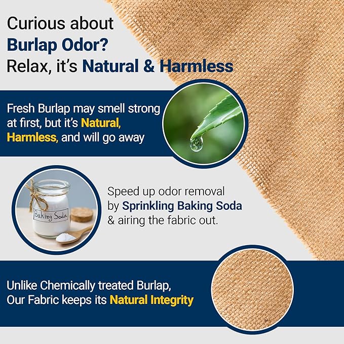 Natural Burlap All Season 40 Inches x 100 Feet - Image 5