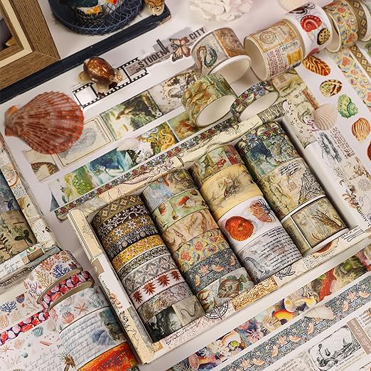 Vintage Washi Tape Set - Image 6