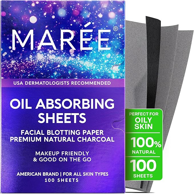 MAREE Oil Blotting Sheets for Face by MAREE