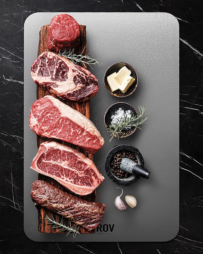 Titanium Cutting Board, 100% Pure Titanium Kitchen Cutting Board, Non-Toxic & - Image 6