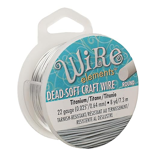 The Beadsmith Wire Elements Craft Wire – Tarnish Resistant, Soft Temper by TheBeadsmith