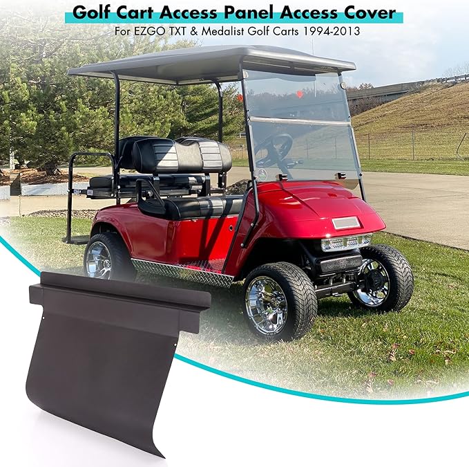 10L0L Golf Cart Access Panel Access Cover Fits EZGO TXT&Medalist Golf Carts 1994-2013, Replaces OEM# 71320-G01