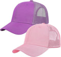 Falari Trucker Hat Baseball Cap Structured Plain Design 6 Panel, Adjustable Size