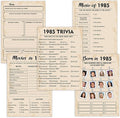 QUPT 40th Birthday Party Games, Born in 1985 Games Bundle, Birthday Party by QUPT