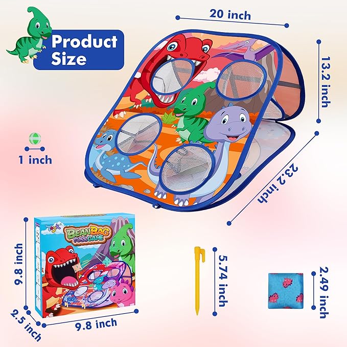 Animal Bean Bag Toss Game Toy Outdoor Toss Game, Family Party Party Supplies - Image 4