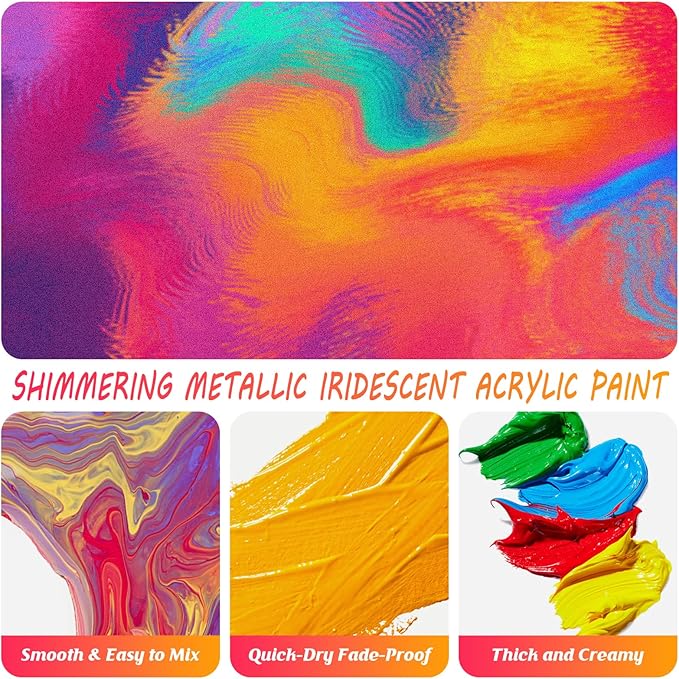 Caliart Iridescent Acrylic Paint - Image 4
