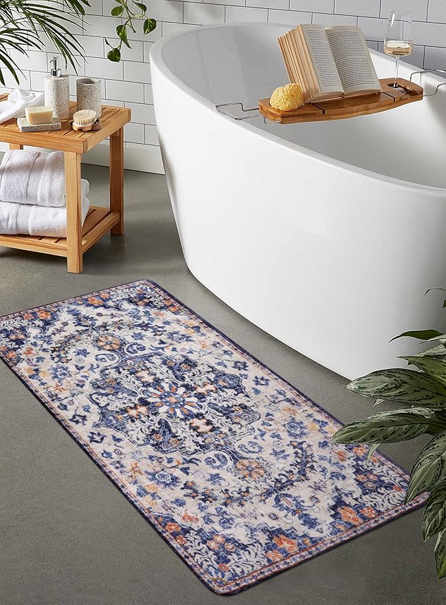 Lahome Bohemian Floral Medallion Runner Rug - Image 4