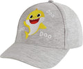 Pinkfong Boys Baseball Cap, Baby Shark Adjustable Toddler Hat for Ages 2-4