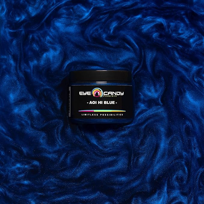 Eye Candy Pigments Premium Blue Mica Powder - Image 3