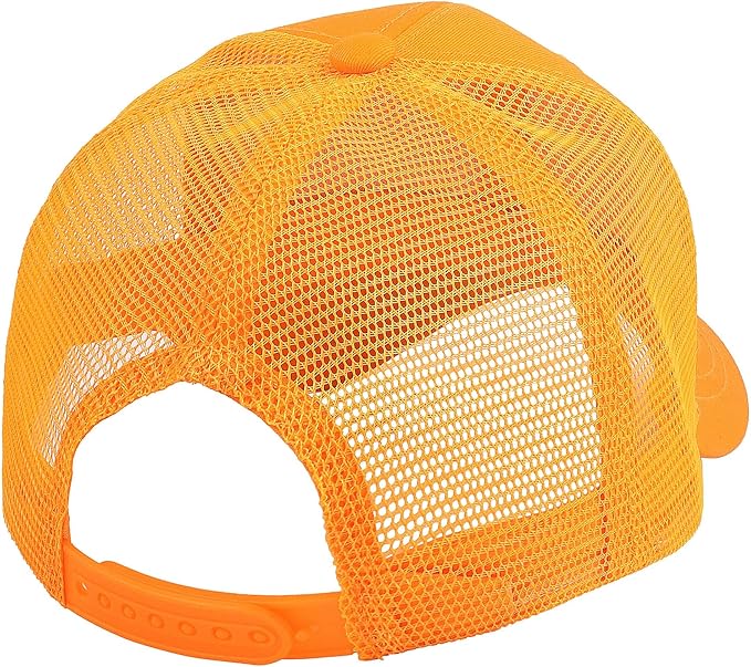 Falari Trucker Hat Baseball Cap Structured Plain Design 6 Panel, Adjustable Size