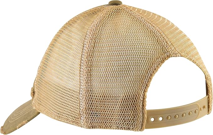 Vintage Distressed Baseball Cap – Unstructured Fit Adjustable Snapback Hat for Men & Women