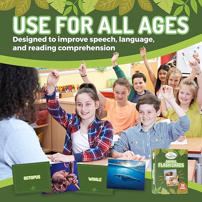 50 Animal Flash Cards - Image 6