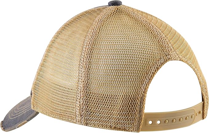 Vintage Distressed Baseball Cap – Unstructured Fit Adjustable Snapback Hat for Men & Women
