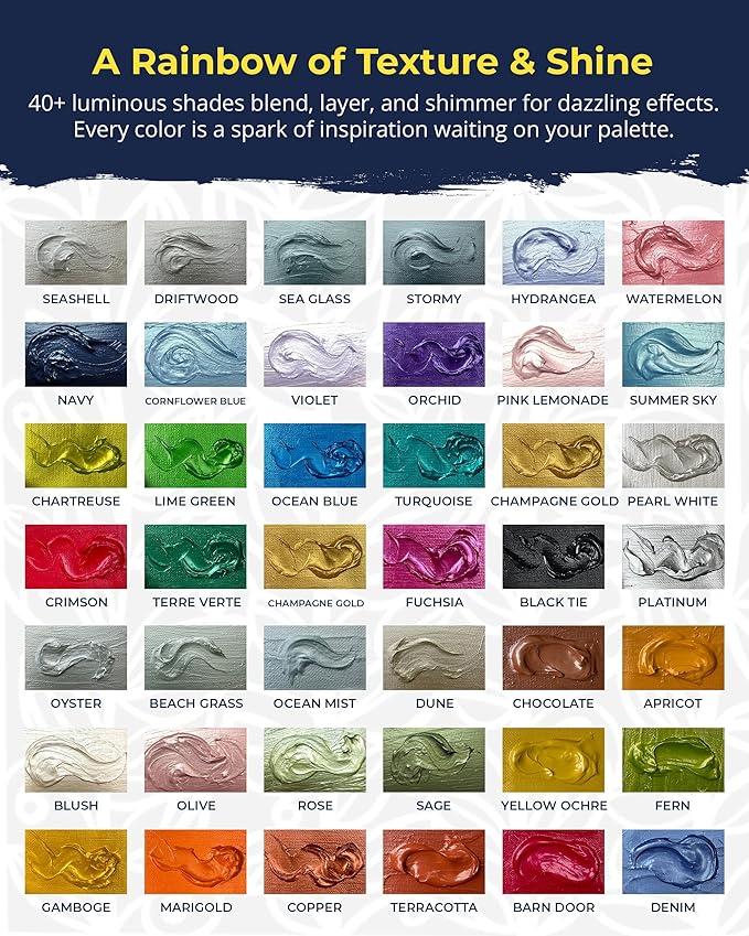 The Crafter's Workshop Stencil Butter Medium, Easy-to-Spread, Adds Shimmer - Image 4
