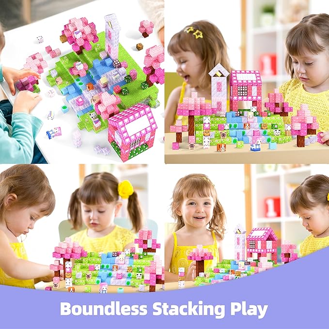 GobiDex 100PCS Magnetic Blocks Kid Building Toys - Image 4