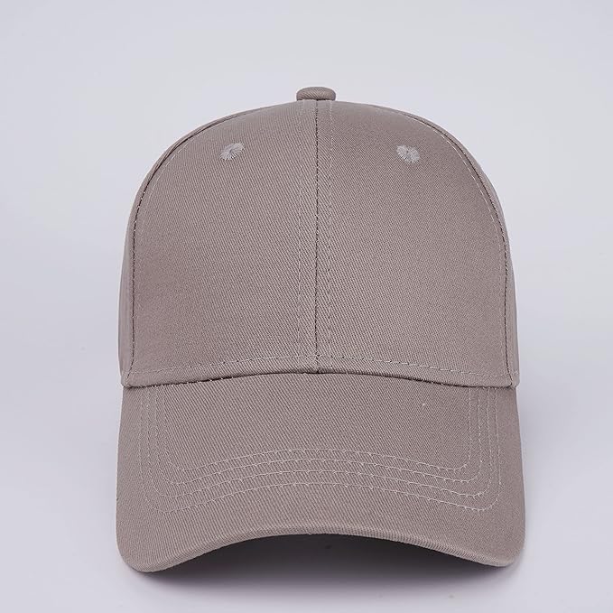 LANGZHEN Unisex Baseball Cap 100% Cotton Fits Men Women Washed Denim Adjustable Dad Hat
