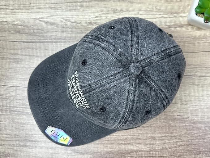 Adjustable Embroidery Baseball Hat for Men Women